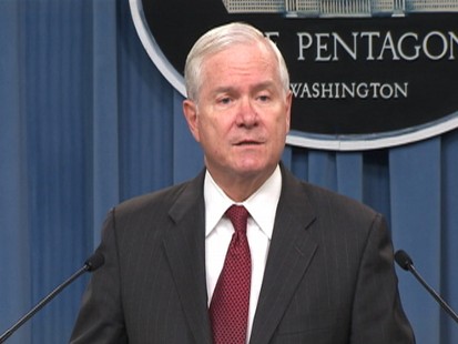 Video of Secretary of Defense Robert Gates announcing nuclear